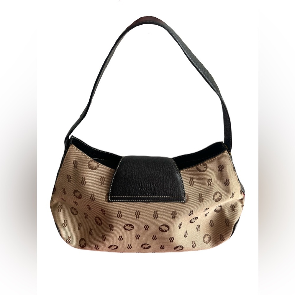 HUNTING WORLD Vintage Shoulder Bag, Like New